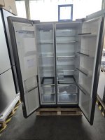 Hanseatic Side-by-Side HSBS17590CWEI, 179,3 cm hoch, 91 cm breit, mit Eis-, Crushed-Ice- und Wasserspender, EEK: C = 208 kWh/Jahr