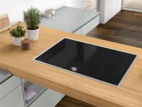 NEFF Elektro-Kochfeld N 70 T18BT16N0, mit intuitiver Twist PadÂ® Bedienung, Edelstahlrahmen, BrÃ¤terzone