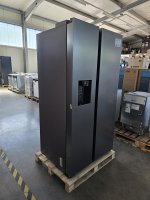 Samsung RS70F65KET Side-by-Side 178,4 cm hoch, Edelstahl Look Freistehend 640 l Silber, EEK: E