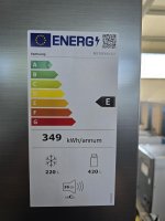 Samsung RS70F65KET Side-by-Side 178,4 cm hoch, Edelstahl Look Freistehend 640 l Silber, EEK: E