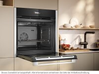 NEFF Backofen N 70 B24CR31N0, mit Teleskopauszug nachrüstbar, Hydrolyse, Backen auf 3 Ebenen mit CircoTherm® & einfache Easy Clean Reinigung