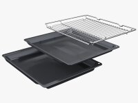 NEFF Backofen N 70 B24CR31N0, mit Teleskopauszug nachrüstbar, Hydrolyse, Backen auf 3 Ebenen mit CircoTherm® & einfache Easy Clean Reinigung