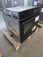BAUKNECHT Pyrolyse Backofen BBI4S8PM1SK, mit 1-fach-Teleskopauszug, Pyrolyse-Selbstreinigung, Restaurant-Pizza daheim: 310°C Pizza-Funktion inkl. Pizzastein