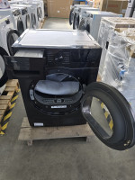 Samsung DV9EDG52A0AB Wärmepumpentrockner, Wäschetrockner Freistehend Frontlader Schwarz, Optimal Dry ‑ Intelligent Trocknen mit Sensoren