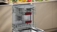 NEFF vollintegrierbarer Geschirrspüler XXL S255EVX04E, 14 Maßgedecke, Automatische Türöffnung für Effizienz, flexible Körbe & Schubladen