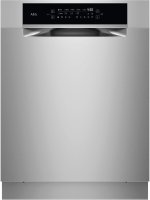 AEG Series 9000 Unterbaugeschirrspüler GU9200X2SCM, 14 Maßgedecke, Leise Spülmaschine 38 dB kraftvoll gegen Eingebranntes EEK A-10%