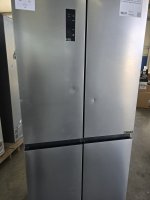 Gorenje NRM819D61X Side-by-Side Kühlkombination 460 l Grau, EEK: D = 241 kWh/Jahr, Multi Door 80cm Breit