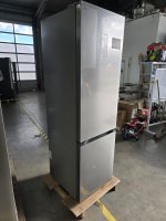 LG Kühl-/Gefrierkombination Serie 5 GBBS525CPY Freistehend 375 l Silber, EEK: C, Total No Frost, ThinQ mit AI Fresh & Saving Mode