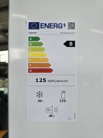 Gorenje Kühl-/Gefrierkombination NRK620B61W4OT, EEK: B, kein Abtauen mehr Dank NoFrost Plus, CrispZone mit Feuchteregulierung für längere Frische deiner Lebensmittel