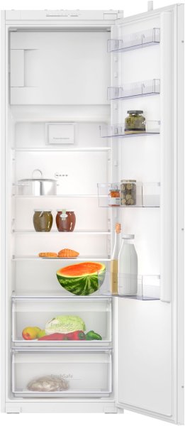 NEFF Einbaukühlschrank N 30 KI2821SE0, 177,2 cm hoch, 54,1 cm breit, Fresh Safe: Schublade für flexible Lagerung von Obst & Gemüse, EEK: E = 177 kWh/Jahr