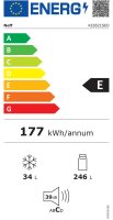 NEFF Einbaukühlschrank N 30 KI2821SE0, 177,2 cm hoch, 54,1 cm breit, Fresh Safe: Schublade für flexible Lagerung von Obst & Gemüse, EEK: E = 177 kWh/Jahr