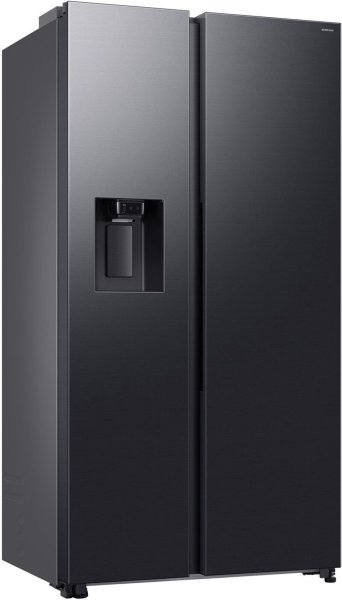 Samsung RS70F66KBF Side-by-Side Kühlkombination Freistehend 634 l Schwarz, Eis- und Wasserspender, Al Energy Mode, No Frost+, EEK: B