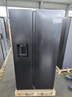 Samsung RS70F66KBF Side-by-Side Kühlkombination Freistehend 634 l Schwarz, Eis- und Wasserspender, Al Energy Mode, No Frost+, EEK: B