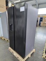 Samsung RS70F66KBF Side-by-Side Kühlkombination Freistehend 634 l Schwarz, Eis- und Wasserspender, Al Energy Mode, No Frost+, EEK: B