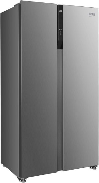 Beko GNO5322XPN 8996313200 Side-by-Side Kühlkombination Freistehend 532 l Edelstahl, ProSmart Inverter Motor, EEK: E