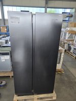 Samsung Series 6 RS70F65QEF Side-by-Side Kühlkombination Freistehend 659 l Schwarz, EEK: E = 364 kWh/Jahr