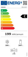 Hisense Side-by-Side MS91528FC, mit Wasser-/Eisspender, kein Festwasseranschluss dank Tank, EEK: C = 199 kWh/Jahr