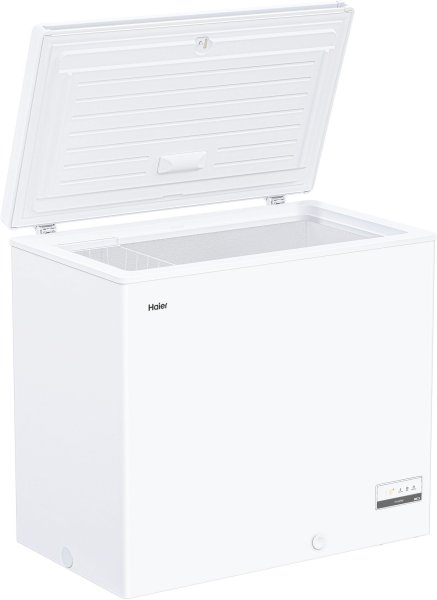Haier Gefriertruhe Chest Freezer HCE200C Tiefkühltruhe Freistehend 196 l Weiß, Kompakte Größe: Flexibel einsetzbar, EEK: C