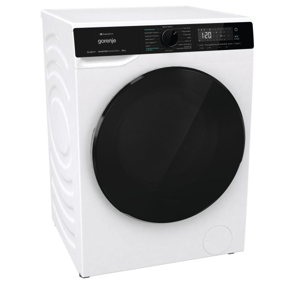 Gorenje WD2PA854ADW, DE Waschtrockner, Connect Life, 16 Programme, 8kg waschen, 5kg trocknen, 54 Liter, 1400 U, min, AirDry, SterilTub, AllergySteam, PowerJetwash, StopAddGo, Wash&Dry 60, A-30%