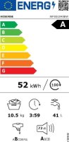 Hisense WF5S1045BW Waschmaschine Frontlader 10,5 kg 1400...